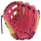 Gem Gloves Softball Fielding Glove - GEM011 (Neon Lemon/Pink) - Smash It Sports