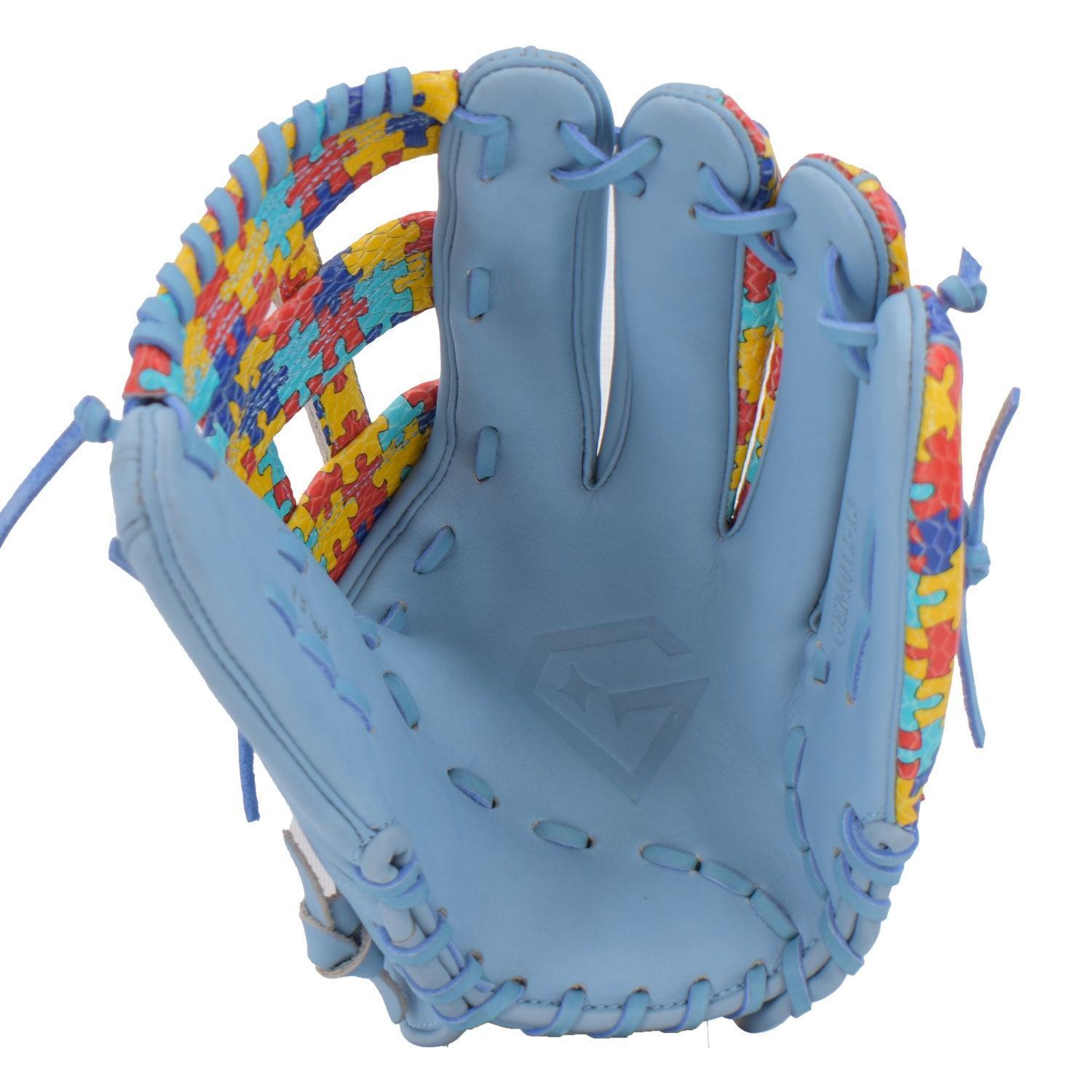 Gem Gloves Softball Fielding Glove - GEM012 (Autism) - Smash It Sports