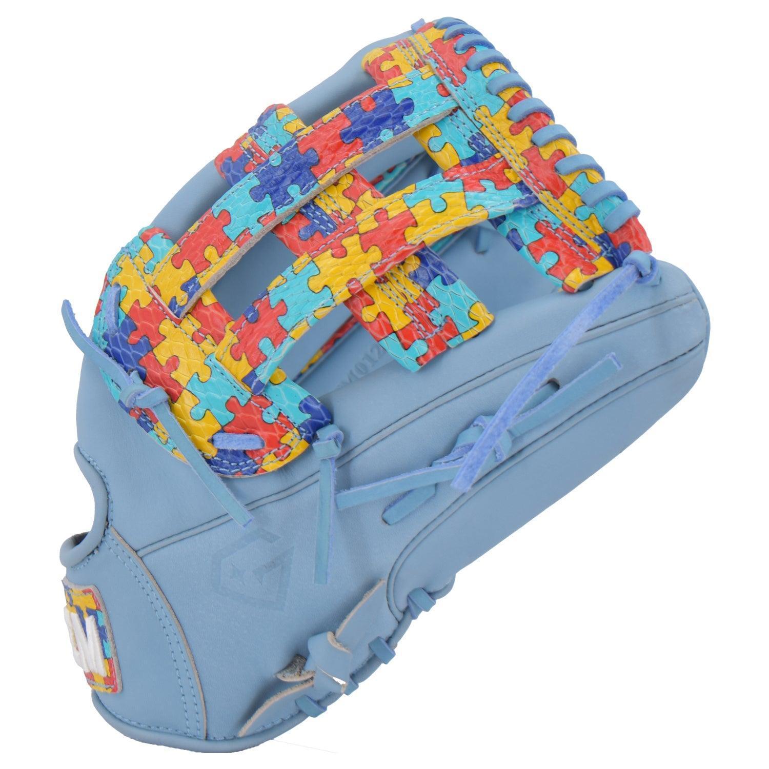 Gem Gloves Softball Fielding Glove - GEM012 (Autism) - Smash It Sports
