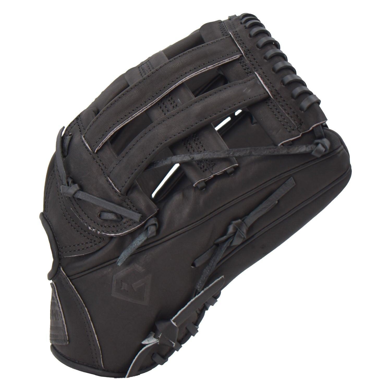 Gem Gloves Softball Fielding Glove - GEM013 Blackout - Smash It Sports
