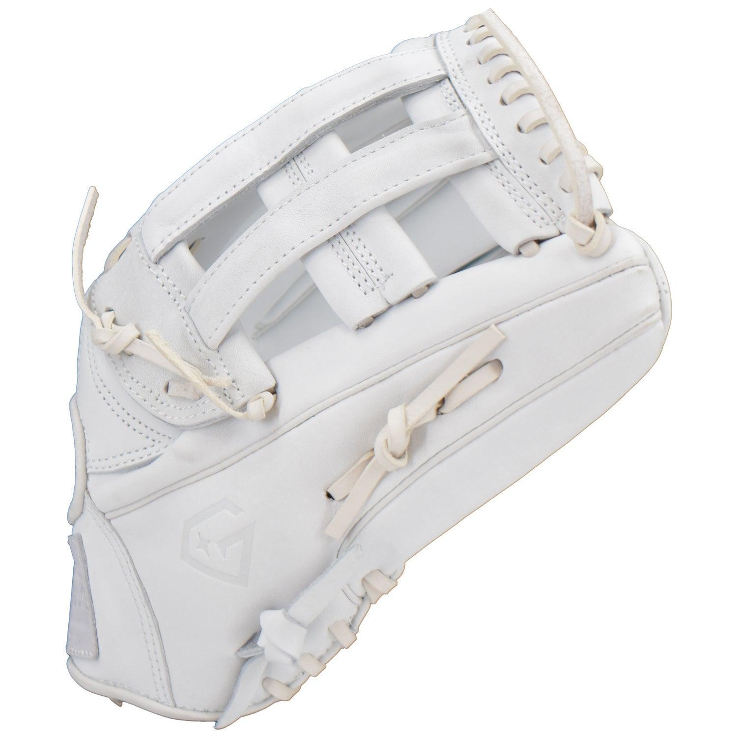 Gem Gloves Softball Fielding Glove - GEM014 (Whiteout) - Smash It Sports