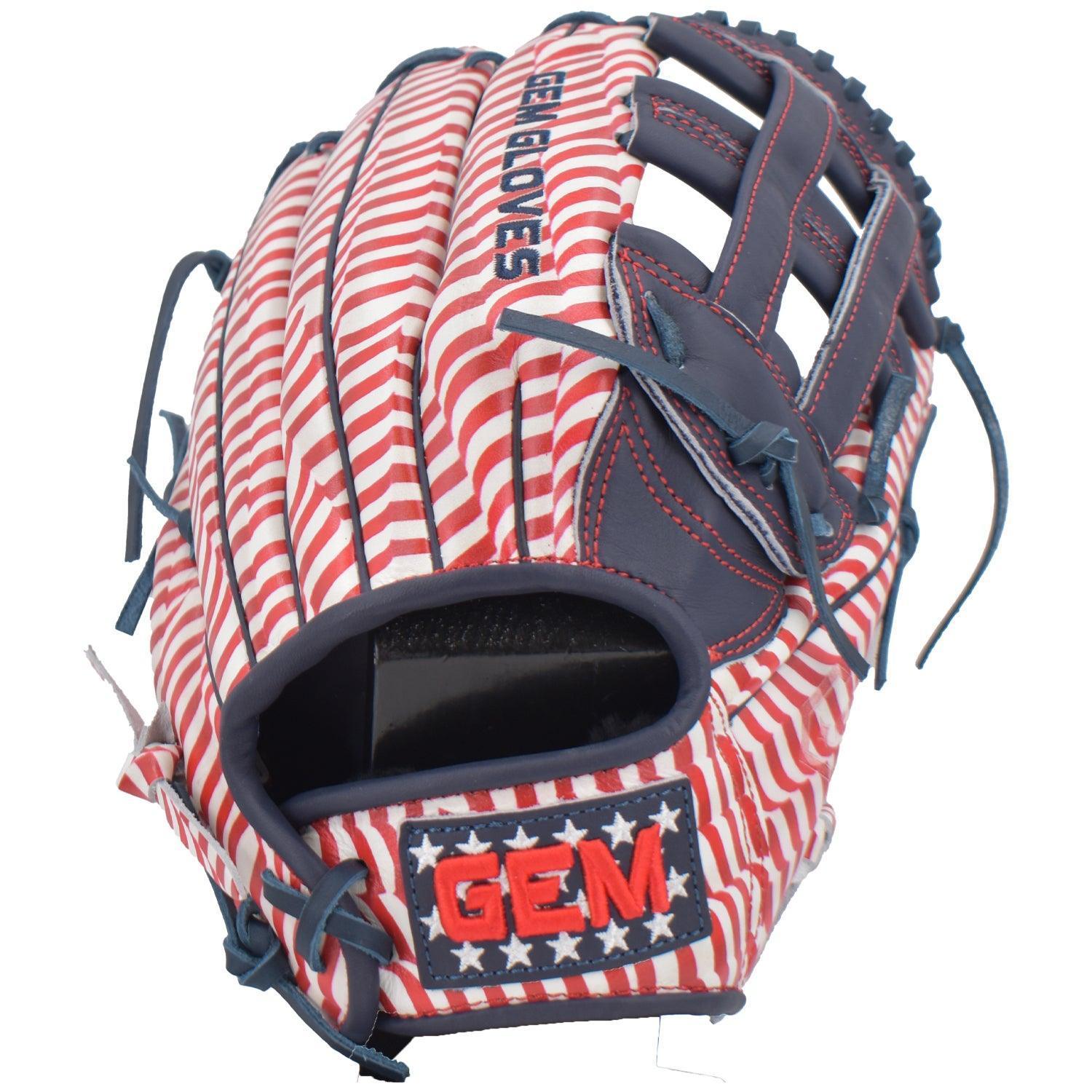 Gem Gloves Softball Fielding Glove - GEM016 (USA) - Smash It Sports