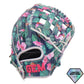 Gem Gloves Softball Fielding Glove - GEM036 Luau – Product View | Smash It Sports | leather, kip, pro