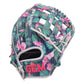 Gem Gloves Softball Fielding Glove - GEM036 Luau – Product View | Smash It Sports | leather, kip, pro