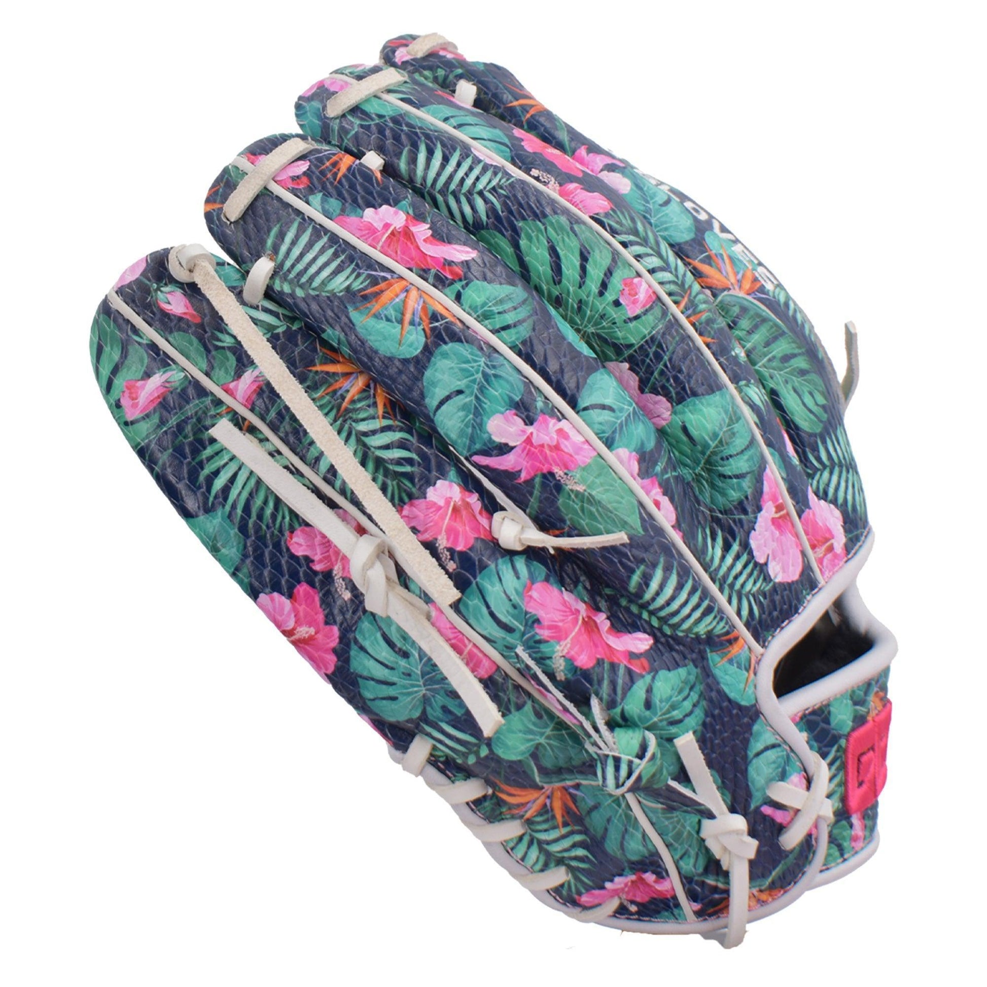Gem Gloves Softball Fielding Glove - GEM036 Luau – Product View | Smash It Sports | leather, kip, pro