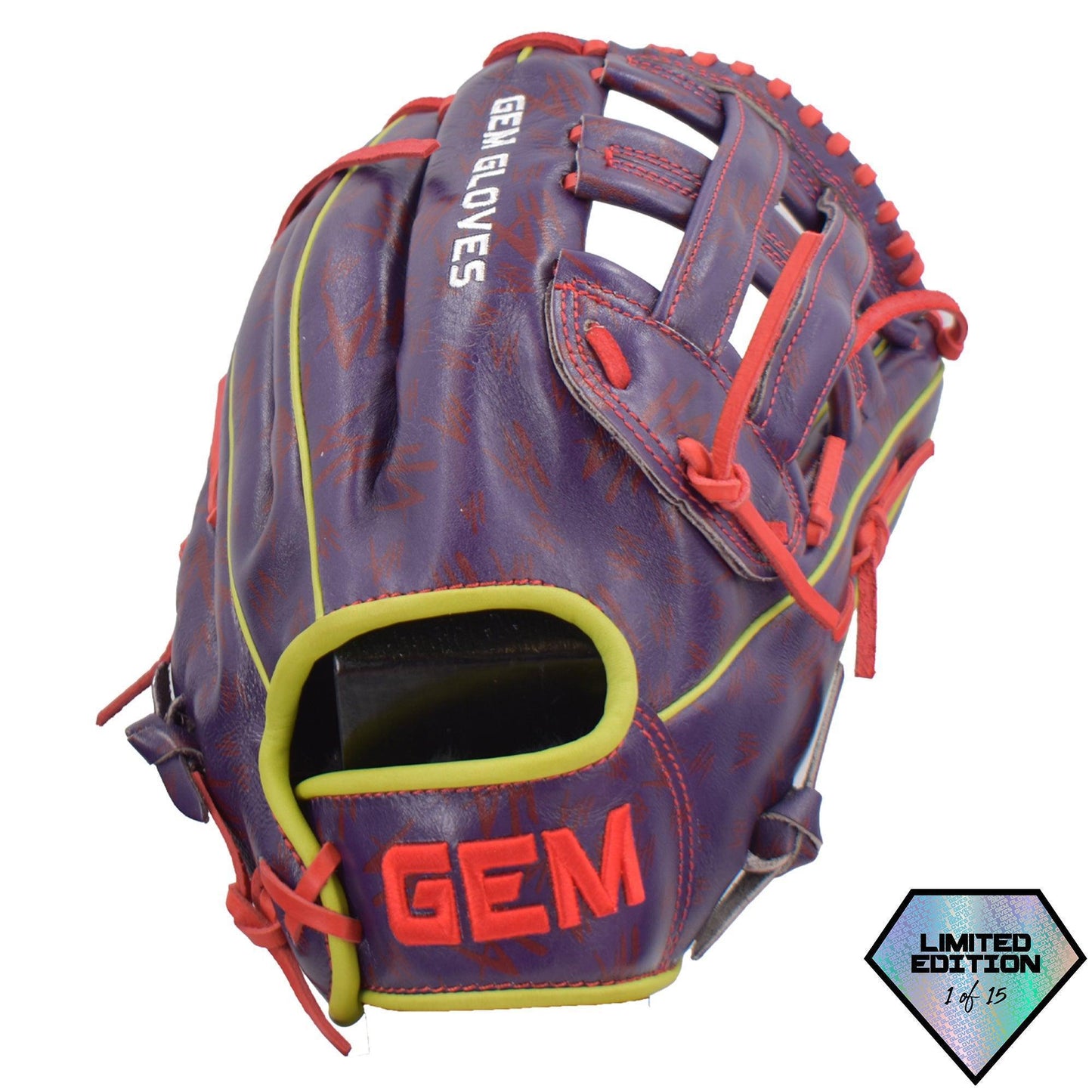 Gem Gloves Softball Fielding Glove - GEM037 The Joker – Product View | Smash It Sports | leather, kip, pro