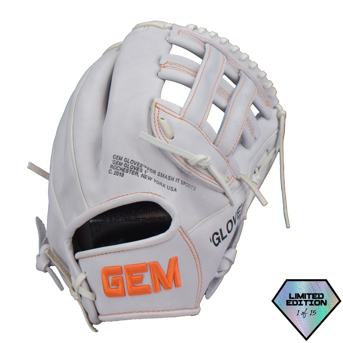 Gem Gloves Softball Fielding Glove - GEM039 "Glove" – Product View | Smash It Sports | leather, kip, pro