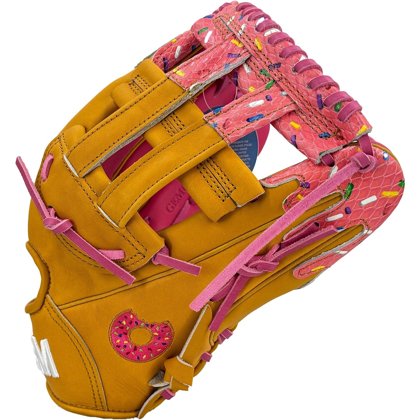 Gem Gloves Softball Fielding Glove - GEM049 Donut Drip - Smash It Sports