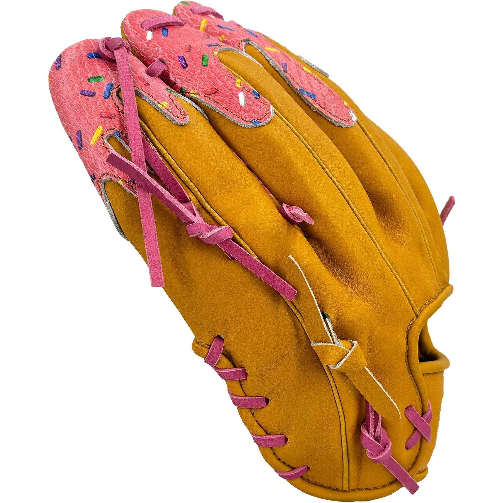 Gem Gloves Softball Fielding Glove - GEM049 Donut Drip - Smash It Sports