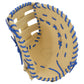 Gem Gloves Softball First Base Mitt/Glove - GEM020 (Tan/Royal) - Smash It Sports