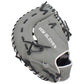 Gem Gloves Softball First Base Mitt/Glove - GEM021 (Grey/Black/White) - Smash It Sports