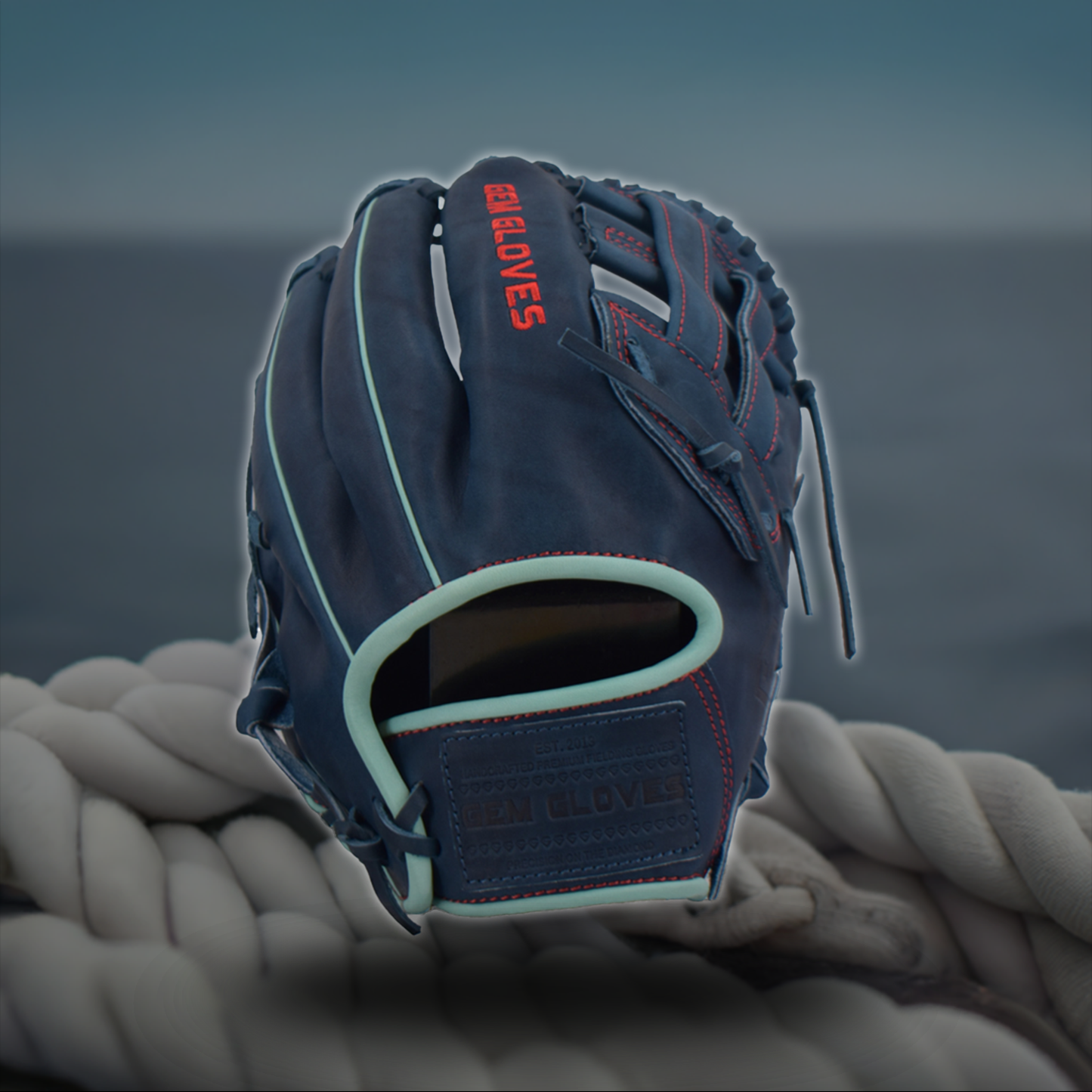 Gem Gloves 12.75" Baseball Fielding Glove - GEM031 Nautical