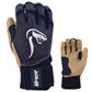 Grindstone Long Cuff Batting Glove - Navy/Tan - Smash It Sports