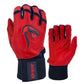 Grindstone Long Cuff Batting Glove - Red/Navy - Smash It Sports