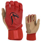 Grindstone Long Cuff Batting Glove - Red/Tan - Smash It Sports