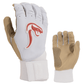 Grindstone Long Cuff Batting Glove - White/Tan - Smash It Sports