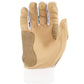 Grindstone Short Cuff Batting Glove - White/Tan/Red - Smash It Sports