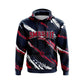 Smash It Sports Fleece Hoodie - Navy/Red/White - Smash It Sports