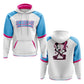 Smash It Sports Fleece Hoodie - Smashie White/Vice