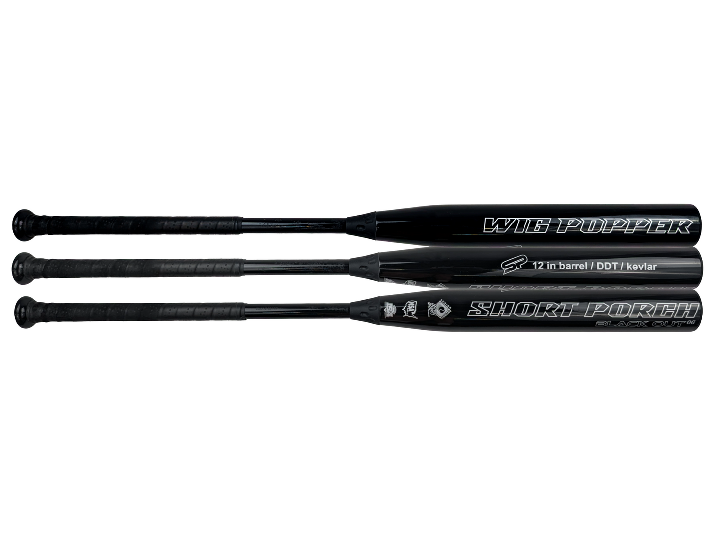 2025 Short Porch DDT Blackout OG Dave Velasquez 2-Piece SSUSA Senior Slowpitch Softball Bat – Specs Overview | Smash It Sport
