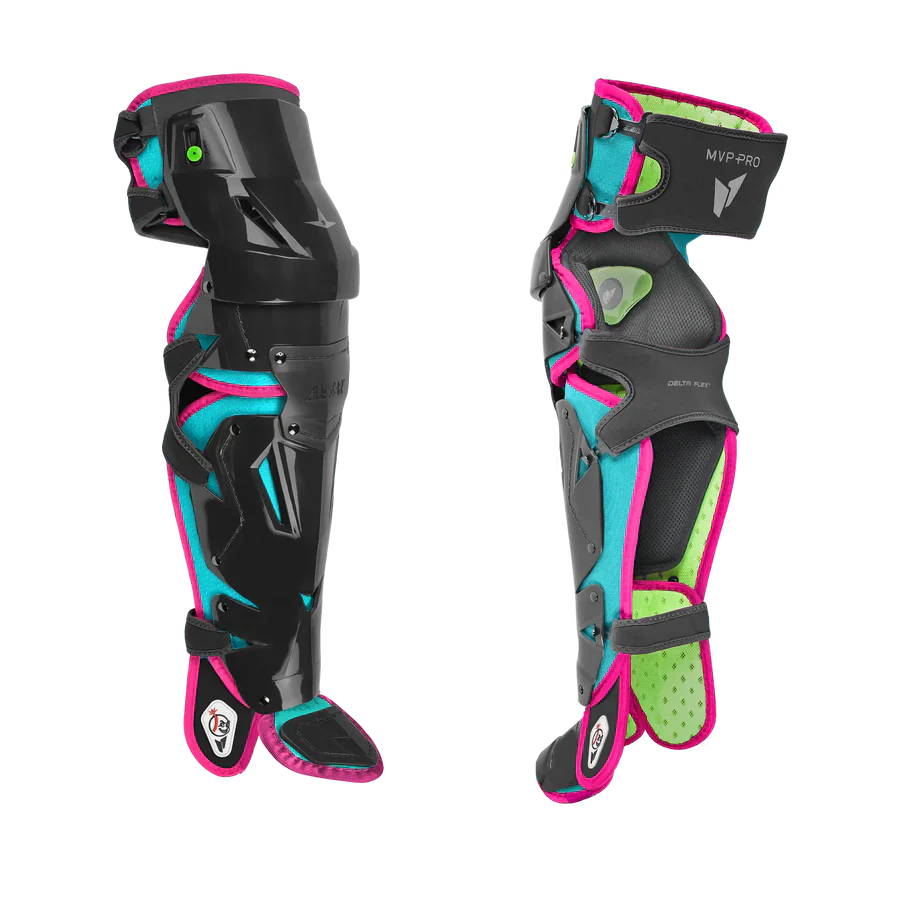 All-Star MVP-Pro Short Fuse Series Catchers Set - Miami Nights (Adult/Intermediate/Youth) – Product View | Smash It Sports