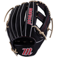 Marucci Acadia Series 11.50" Glove - MFGACM43A4-BK/CM – Specs Overview | Smash It Sports | Type, Shape, Tapered  
 Depth