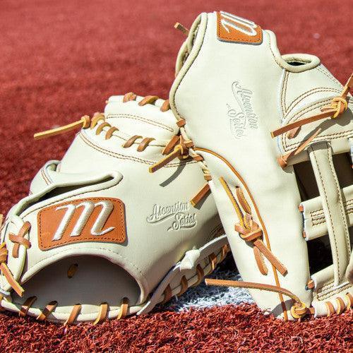 Marucci Ascension M Type Series 11.5" Baseball Fielding Glove - MFG3AS43A2-CM/TF – Product View | Smash It Sports | leather, 
