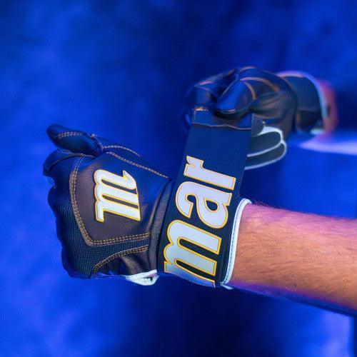 Marucci Blacksmith Full Wrap Batting Gloves - MBG2BKSM - Smash It Sports