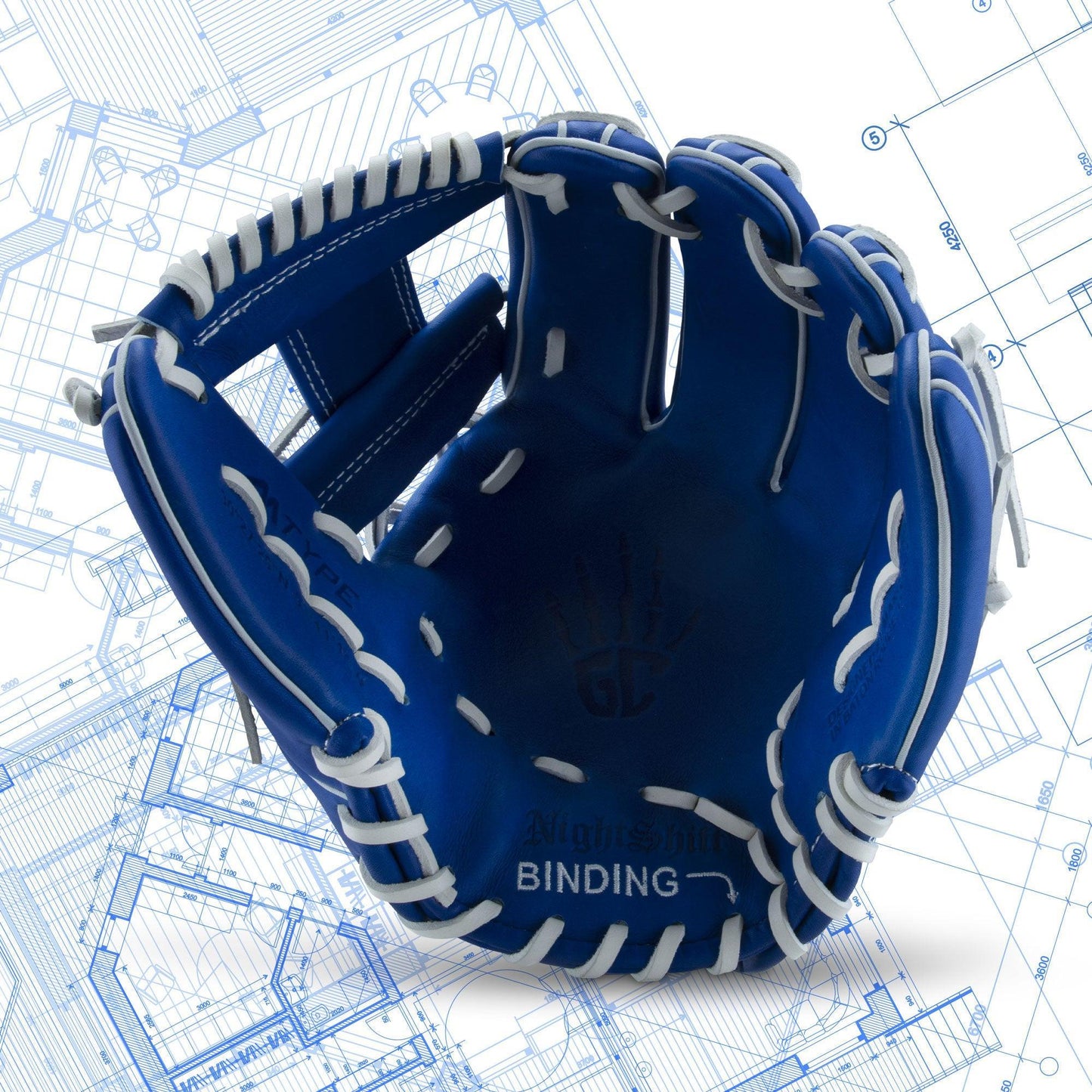 Marucci Nightshift Series Blueprint 11.75" Fielding Glove - MFGNTSHFT-0102 – Second View | Smash It Sports