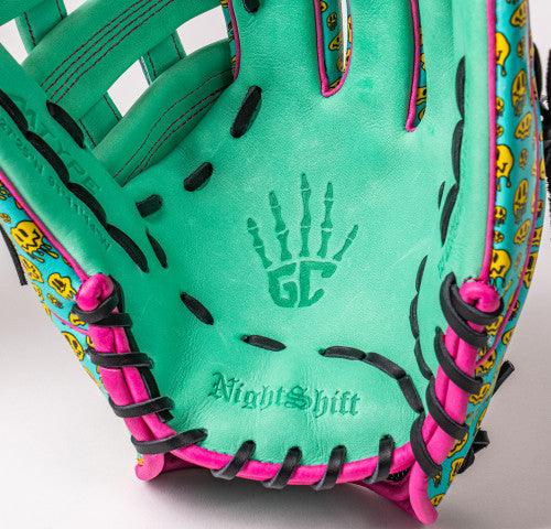 Marucci Nightshift Series Drippy 11.5" Fielding Glove - MFGNTSHFT-0304 – Product View | Smash It Sports | leather, kip, pro