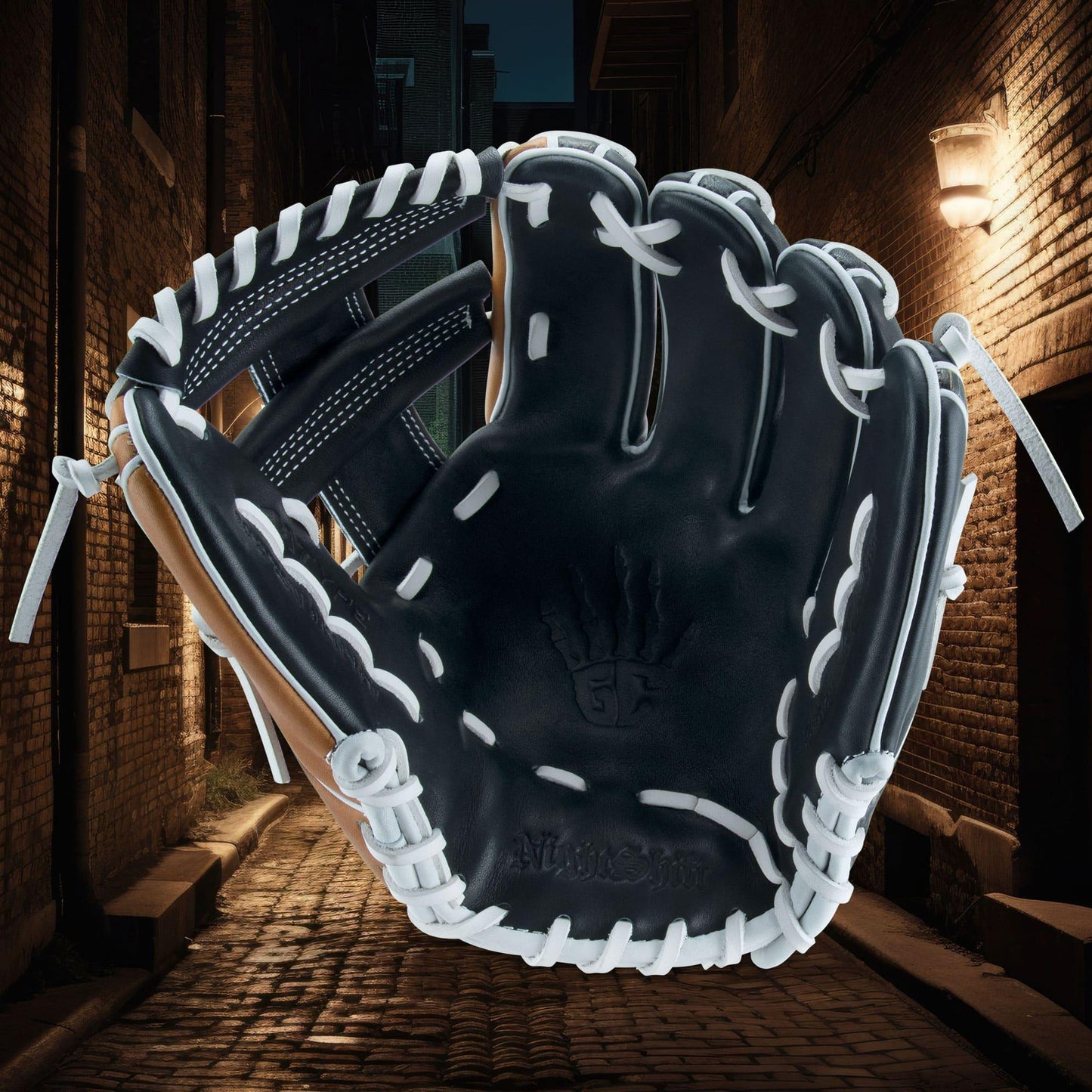 Marucci Nightshift Series NightCrawl 11.75" Fielding Glove - MFGNTSHFT-0205 – Product View | Smash It Sports | leather, kip, 