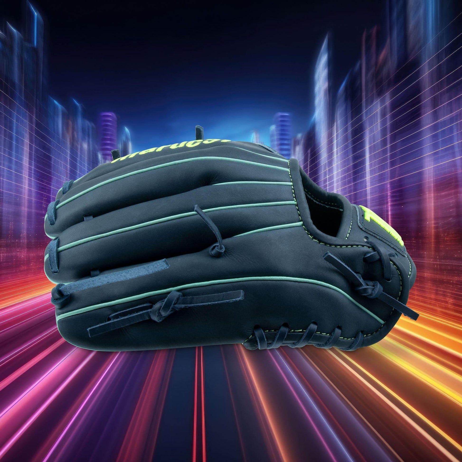 Marucci Nightshift Series Space City 11.5" Fielding Glove - MFGNTSHFT-0204 – Product View | Smash It Sports | leather, kip, p