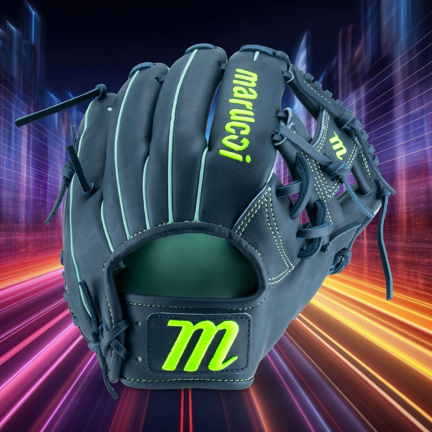 Marucci Nightshift Series Space City 11.5" Fielding Glove - MFGNTSHFT-0204 – Product View | Smash It Sports | leather, kip, p