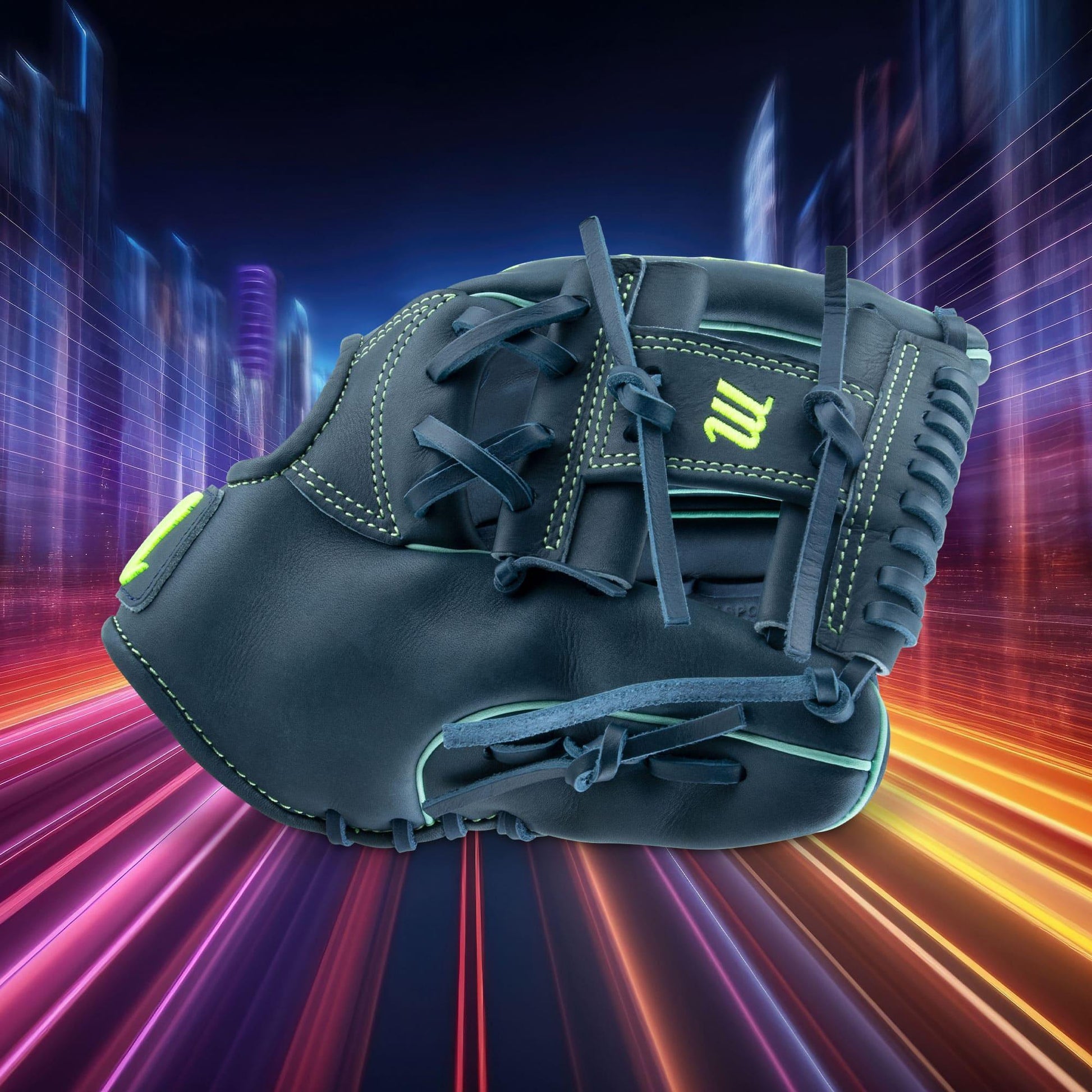 Marucci Nightshift Series Space City 11.5" Fielding Glove - MFGNTSHFT-0204 – Product View | Smash It Sports | leather, kip, p