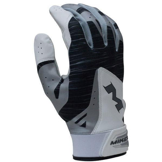 Miken Pro Adult Batting Gloves (Black) MBGL18-BLK – Primary View | Smash It Sports | Miken, Pro Series, Comes