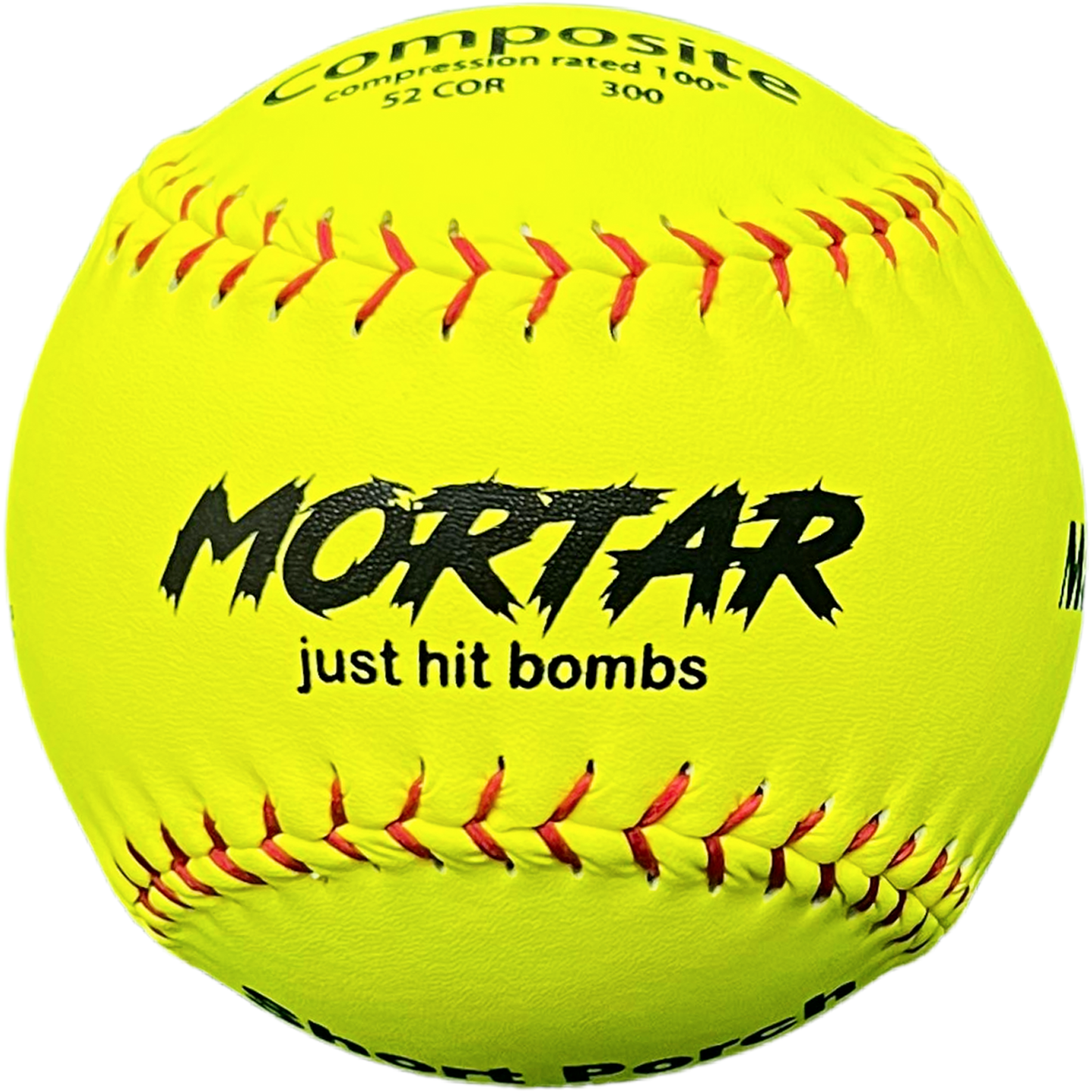 Short Porch Mortar Extreme 52/300 12" Slowpitch Softballs
