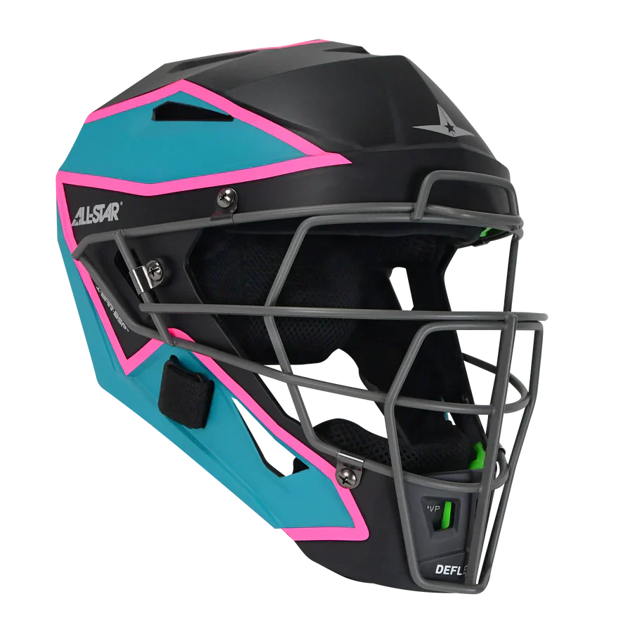 All-Star MVP-Pro Short Fuse Series Catchers Set - Miami Nights (Adult/Intermediate/Youth) – Product View | Smash It Sports