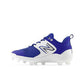 New Balance Men's Fresh Foam 3000 V6 Molded Baseball Cleats - Royal Blue with White - PL3000B6 - Smash It Sports