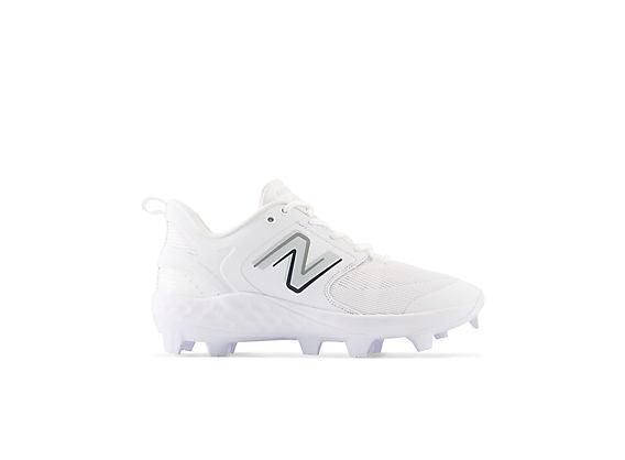 New Balance Men's Fresh Foam 3000 V6 Molded Baseball Cleats - White - PL3000W6 – Primary View | Smash It Sports