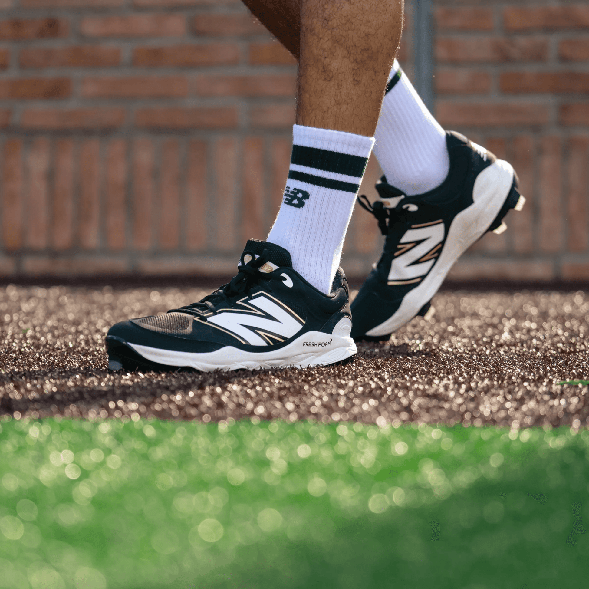 New Balance Men's Fresh Foam 3000 v7 Molded Baseball Cleats - Black - PL3000K7 - Smash It Sports