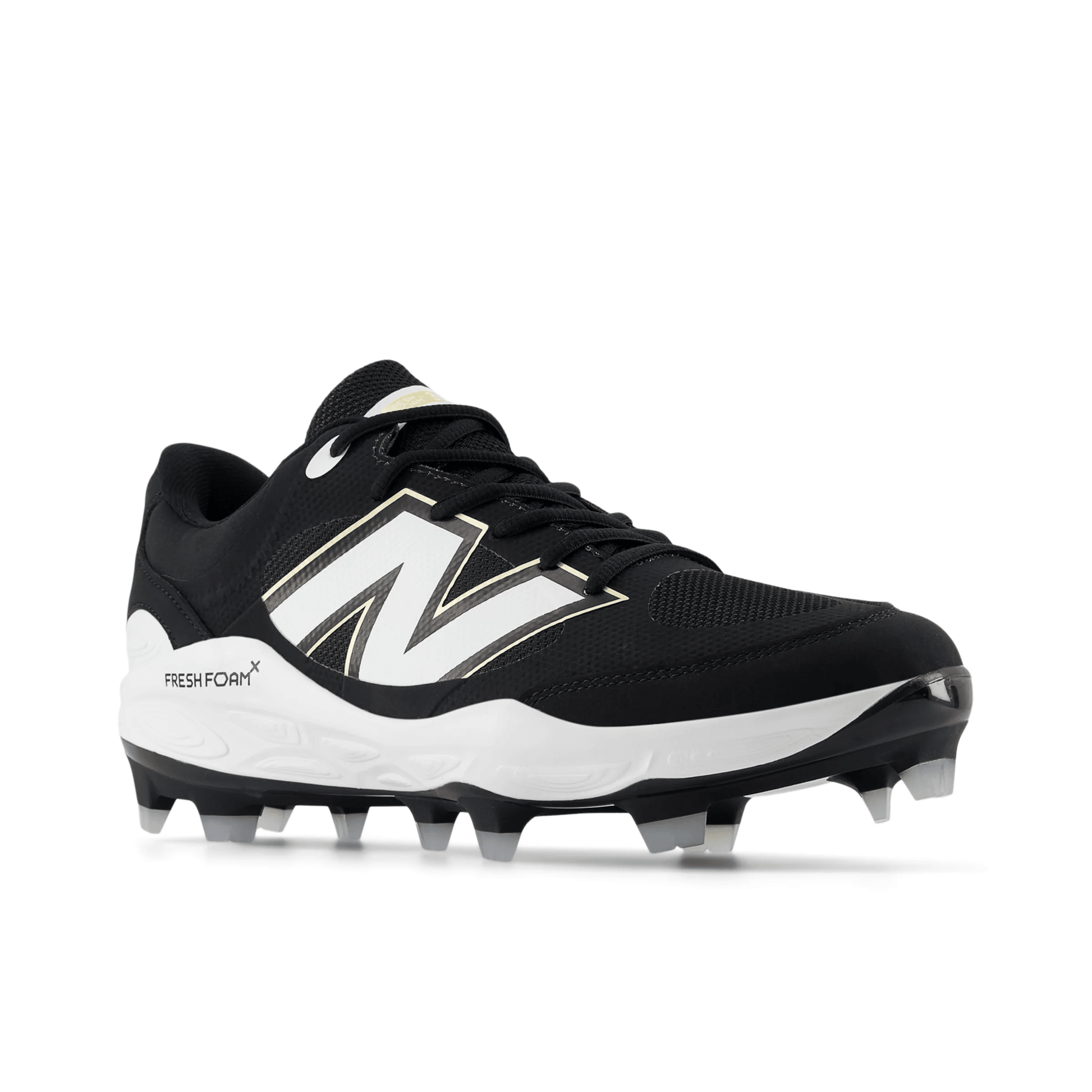New Balance Men's Fresh Foam 3000 v7 Molded Baseball Cleats - Black - PL3000K7 - Smash It Sports