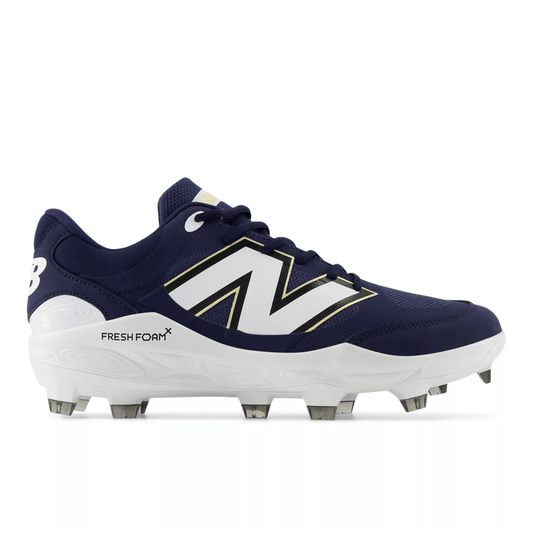 New Balance Men's Fresh Foam 3000 v7 Molded Baseball Cleats - Navy - PL3000N7 - Smash It Sports