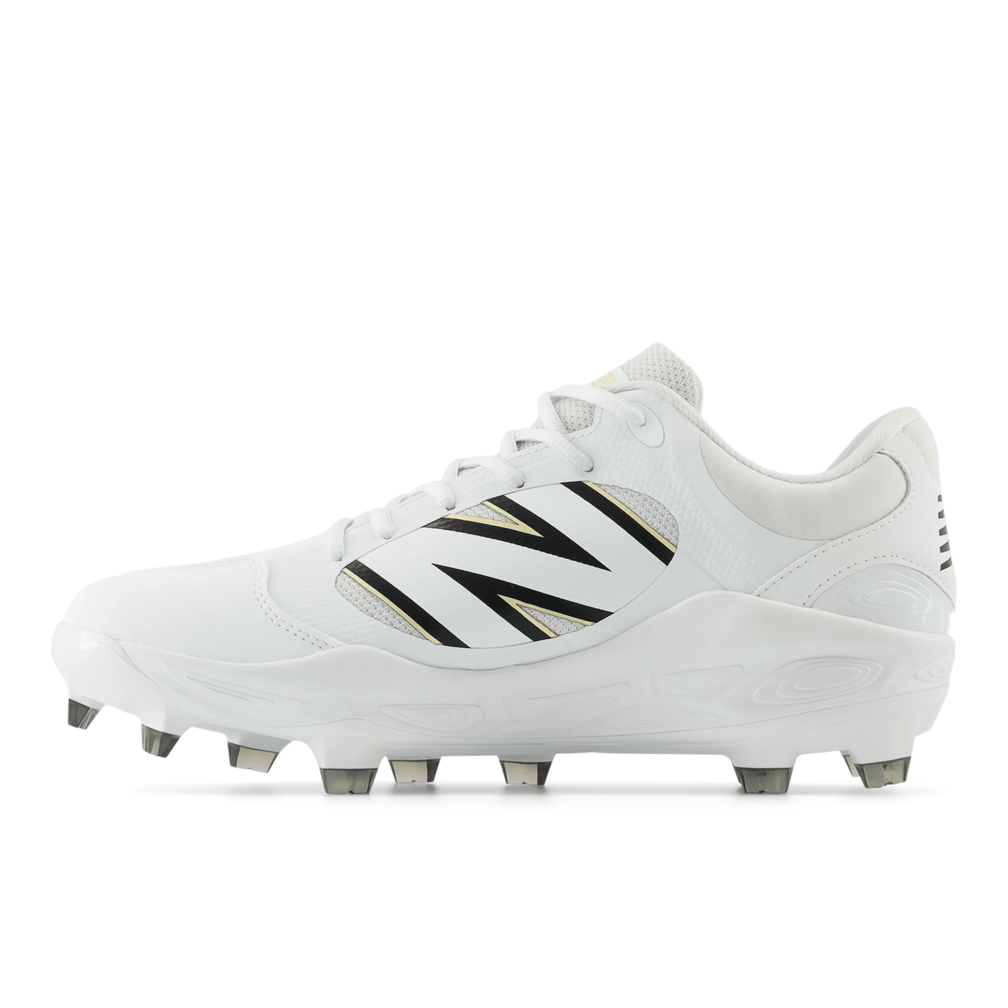 New Balance Men's Fresh Foam 3000 v7 Molded Baseball Cleats - White - PL3000W7 - Smash It Sports