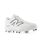 New Balance Men's Fresh Foam 3000 v7 Molded Baseball Cleats - White - PL3000W7 - Smash It Sports
