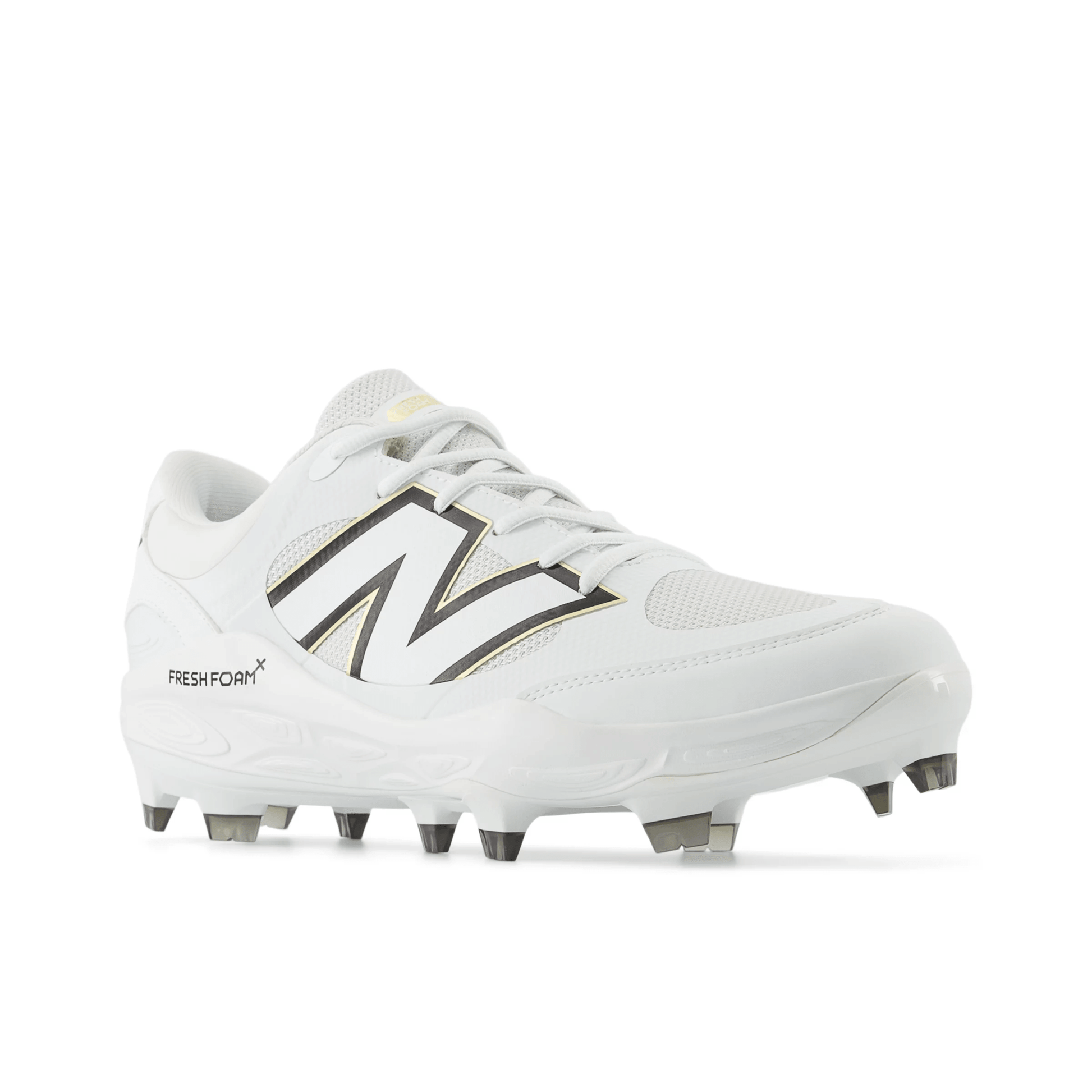 New Balance Men's Fresh Foam 3000 v7 Molded Baseball Cleats - White - PL3000W7 - Smash It Sports