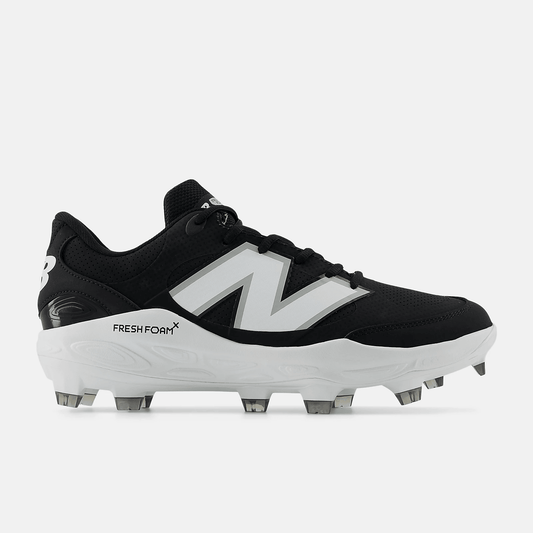 New Balance Men's Fresh Foam 3000 v7 Synthetic Molded Baseball Cleats - Black - PL3000S7 - Smash It Sports