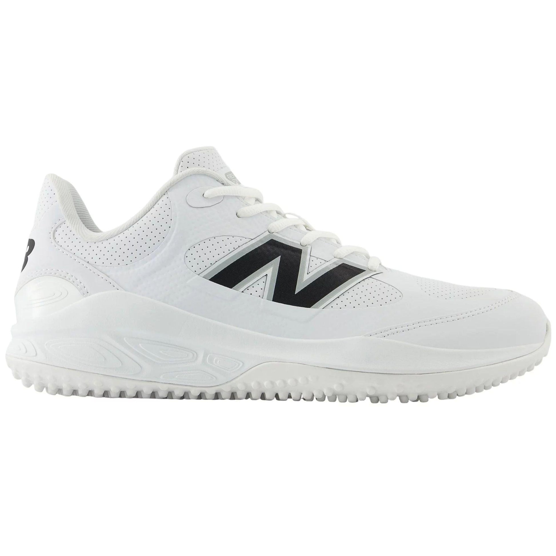 New Balance Men's Fresh Foam 3000 v7 Synthetic Turf Baseball Shoes - White - T3000SW7 - Smash It Sports