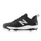 New Balance Men's Fresh Foam X 3000 V6 Metal Baseball Cleats - Black with White - L3000BK6 - Smash It Sports