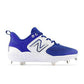 New Balance Men's Fresh Foam X 3000 V6 Metal Baseball Cleats - Royal Blue with White - L3000TB6 - Smash It Sports