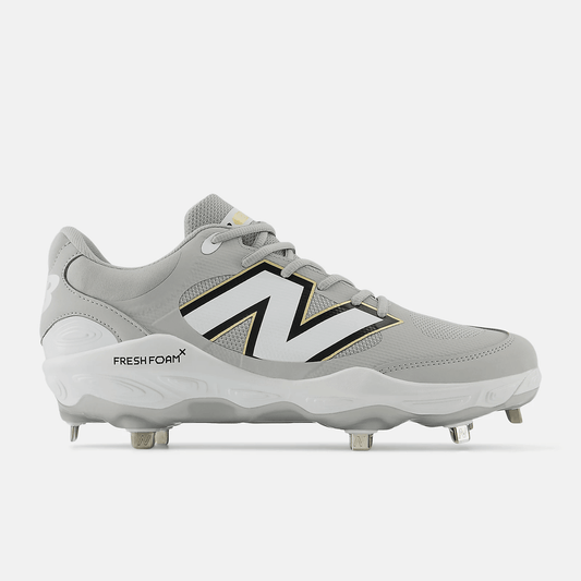 New Balance Men's Fresh Foam X 3000 v7 Metal Baseball Cleats - Raincloud - L3000TG7 - Smash It Sports